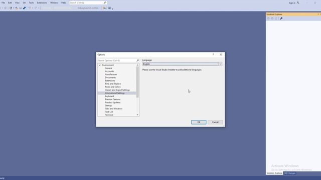 Смена Языка в Visual Studio смотреть онлайн