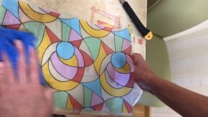 Как наклеить витражную пленку