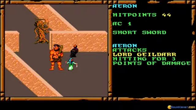 Treasures of the Savage Frontier gameplay (PC Game, 1992) смотреть онлайн