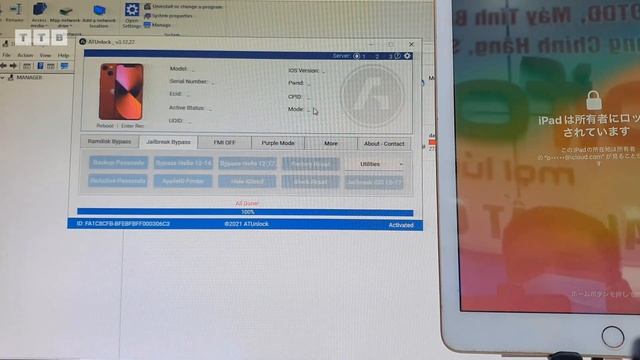 Jailbreak Bypass iCloud iPad Gen 6 iOS 17.4 | not battery drain #vienthyhG смотреть онлайн