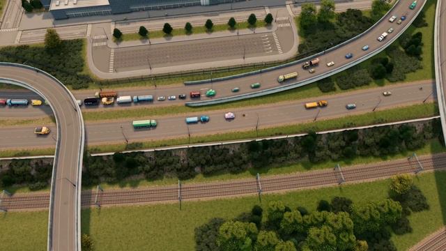City Forest (industry) + Huge Highway Interchange [PBHDC, Ep.12][ Cities: Skylines]