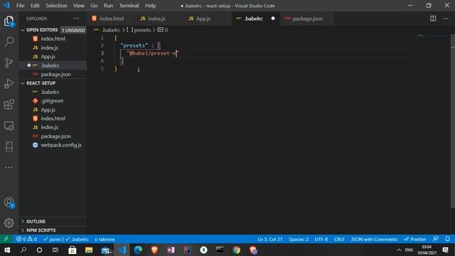 Setup React using Webpack 5 and Babel Tutorial in 2021 смотреть онлайн