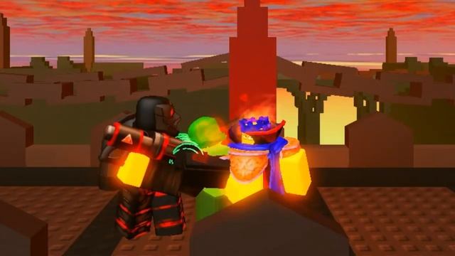Hellfighter Meets Lil'Turking | Part 2 | Roblox The Battle Bricks смотреть онлайн