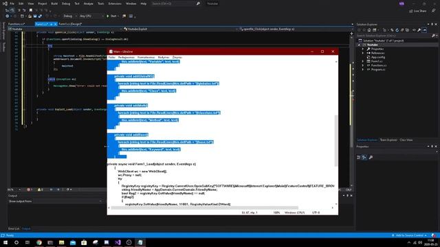 ?How To Make Own Roblox Executor Using Visual Studio 2019 | Part 1UI ?[REMAKE] ?(Read Description)?