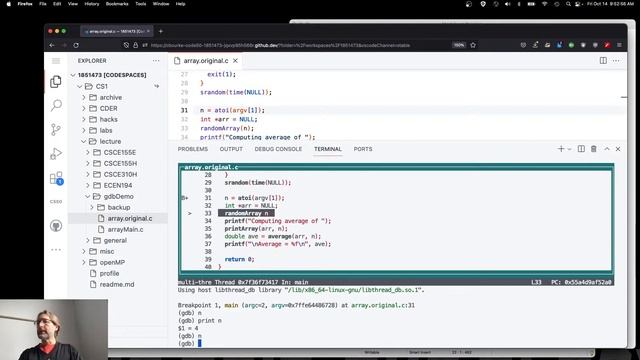8.1 - Debuggin' with GDB (2022/10/14) смотреть онлайн