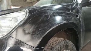 полировка после плохой покраски