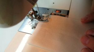 Как сделать закрепку на швейной машинке в начале и конце строчки