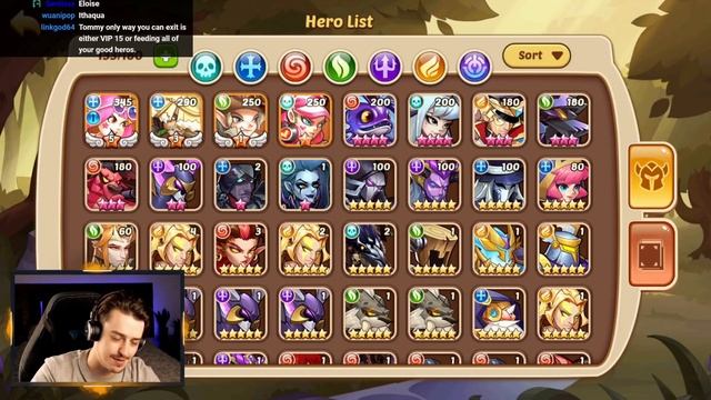 This IDLE HEROES super-whale account is only ONE MONTH OLD! смотреть онлайн