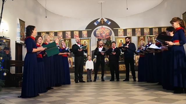 Хор "КРЕДО" храму Холмської ікони Божої Матері на фест. "Відгомін Різдва" в храмі св. Василія УГКЦ смотреть онлайн