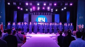 Гимн студентов "Гаудеамус" в исполнении студентов БГУ