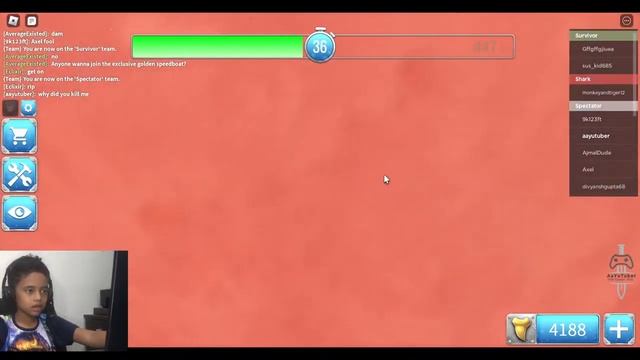 Roblox Shark Bite 2 with Ayaansh смотреть онлайн