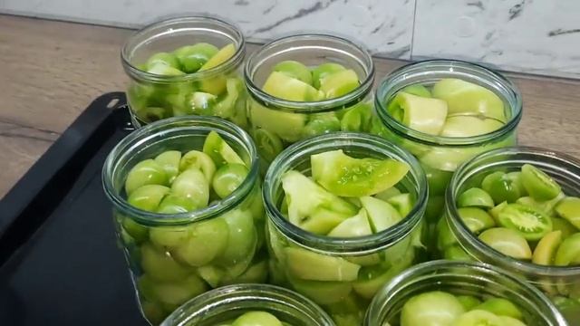 Те Самые,ЗЕЛЕНЫЕ ПОМИДОРЫ НА ЗИМУ! Знала бы раньше,приготовила бы больше! смотреть онлайн