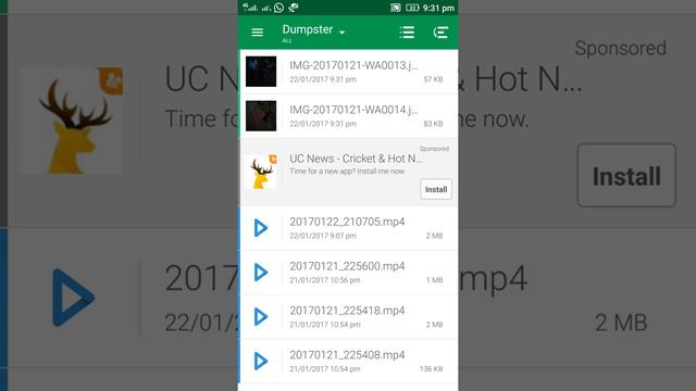 How to use Recycle bin in android phone | смотреть онлайн