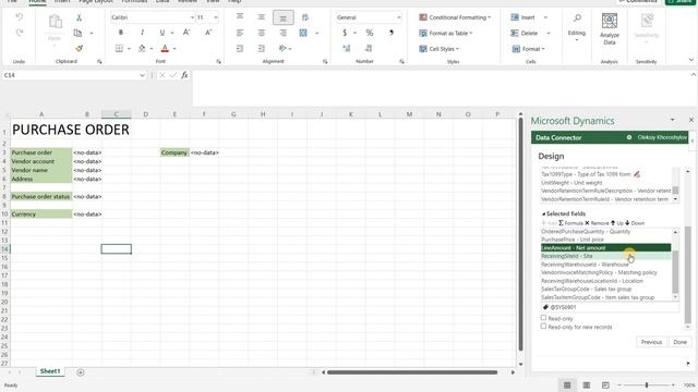 Create Excel Template to Upload PO Lines via Office Integration in D365 #SCM - Oleksiy Khoroshylov смотреть онлайн