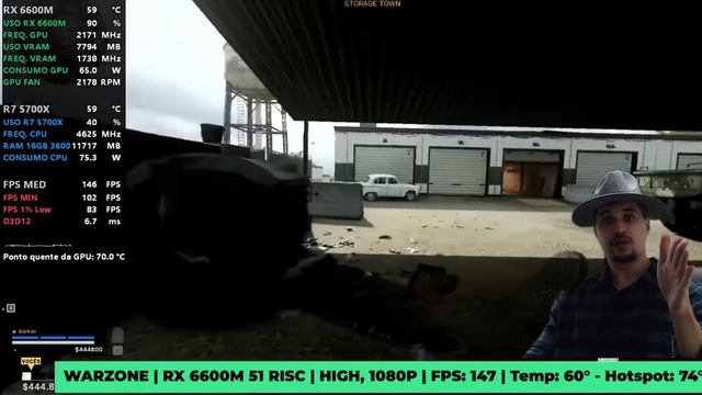 RX 6600M A PLACA DE VÍDEO DIVINA COM CUSTO BENEFÍCIO смотреть онлайн