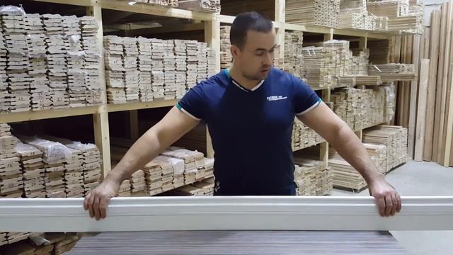 Плинтус из бука фигурный высотой 120мм в белом цвете. смотреть онлайн