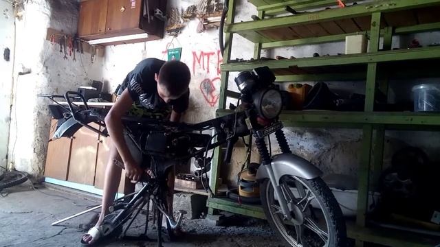 Восстановление мопеда Орион 125