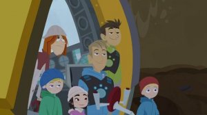 На дне замершего пруда.Братья Кратт: Зов Природы. Новая серия. Канал Детишки