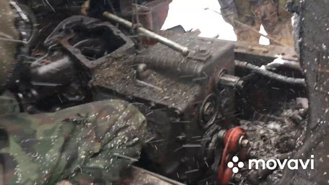 ТДТ-55. Сломалась КПП. смотреть онлайн