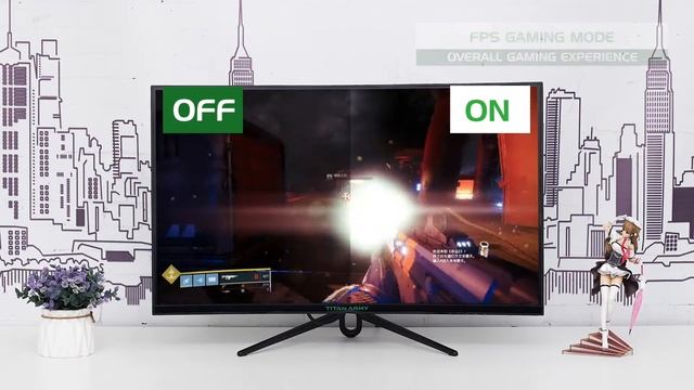 TITAN ARMY 32" 144Hz Curved Gaming Monitor (GS32) смотреть онлайн