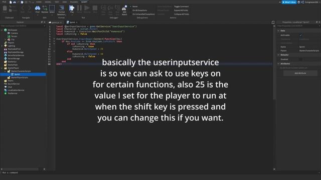 Shift to Sprint Tutorial - Roblox Studio смотреть онлайн
