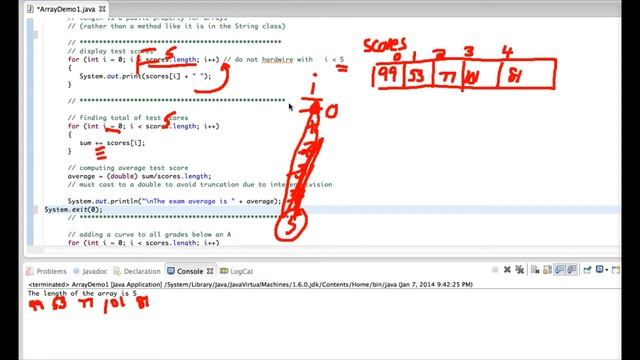 Java Array Demo 1 смотреть онлайн