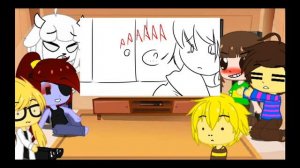 реакция персов андертейл на пьяный чара