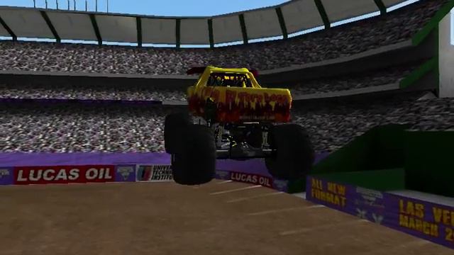 ROR monster jam el toro loco (yellow) freestyle anaheim 2014 смотреть онлайн