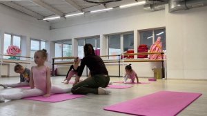 Занятие по гимнастике для начинающих