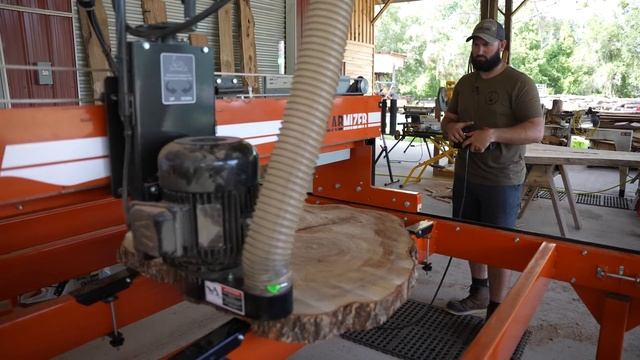 Wood-Mizer MB200 Slabmizer Slab Flattening Mill