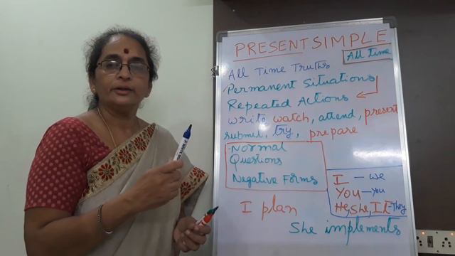 Present Simple and Present Continuous Tenses, Functions, by Mrs. K L C Devi, SRR and CVR GDC AP смотреть онлайн