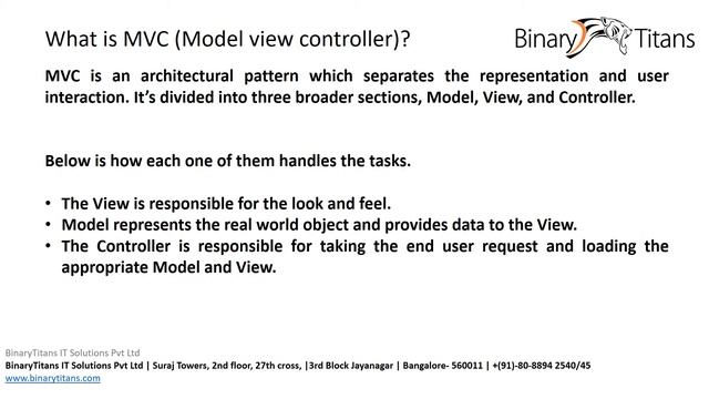 What is MVC (Model View Controller)? смотреть онлайн
