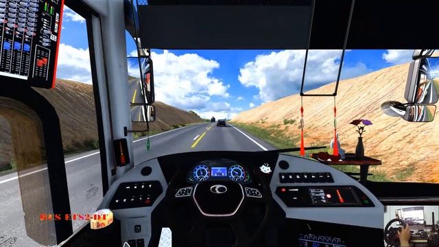 ETS 2 | Xe khách Thaco Mobihome 2019 rời bến xe liên tỉnh Đắk Lắk смотреть онлайн