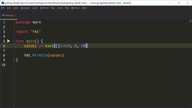 GoLang: slices смотреть онлайн