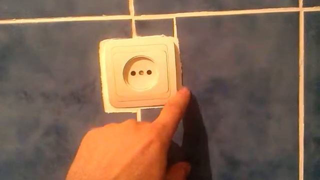Как в плитке разместить розетку? смотреть онлайн