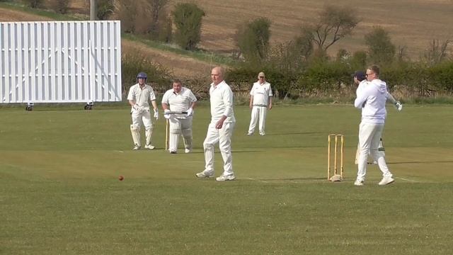 VILLAGE CRICKET IS BACK! - run out HITS THE HAND GEL!!!! awful LBW appeal - dropped catches - смотреть онлайн