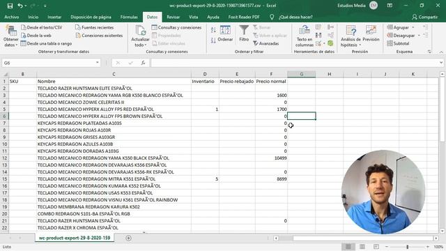 Woocommerce - Actualizar productos desde archivo (en masa) смотреть онлайн