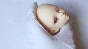 [BJD] Карвинг и Роспись куклы минифи Рин мейкап [БЖД] BJD OOAK minifee RIN урок от WillStore