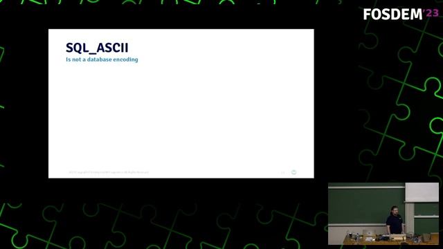 Don't make these mistakes with #PostgreSQL! [Don't Do This @ #FOSDEM 2023] смотреть онлайн
