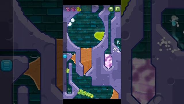 "Where's My Water?" "Cranky" walkthrough level C4-19 "Where's My Poison?", longplay, all ducks смотреть онлайн