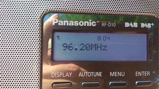 Scan FM Panasonic RF-D10 АНТЕННА ДИПОЛЬ. 14.06.2022.