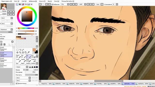 [Speed Art] Как рисовать арты в Paint Tool SAI смотреть онлайн