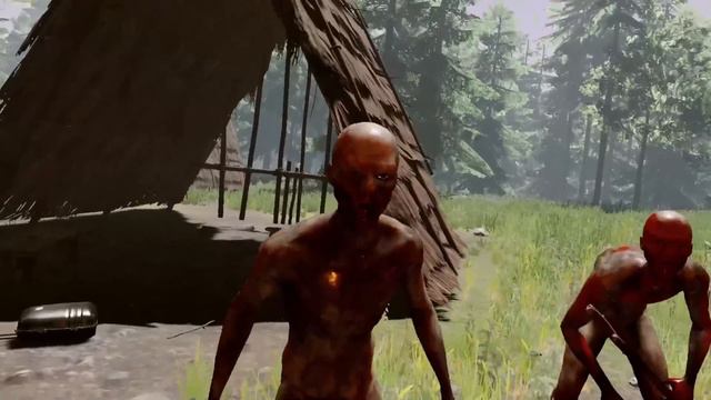 SOBREVIVIENDO EN EL BOSQUE | THE FOREST VR смотреть онлайн
