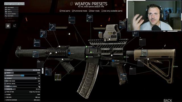 LA MEJOR ARMA DE ESCAPE FROM TARKOV - EL AS VAL ES EL MEJOR ARMA DE TODO EL JUEGO CON DIFERENCIA смотреть онлайн