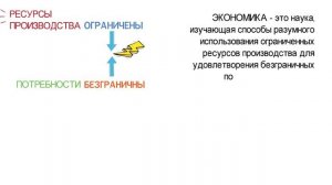 Экономика и её роль в жизни общества ? Школа обществознания 8 класс