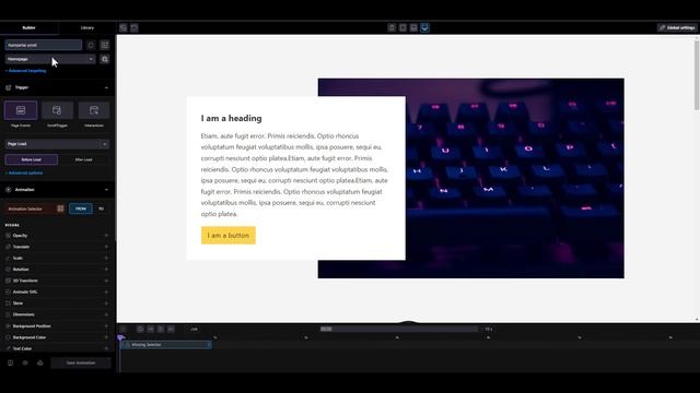 Horizontal Scroll in WordPress | Bricks Builder and Motion Page (GSAP) смотреть онлайн