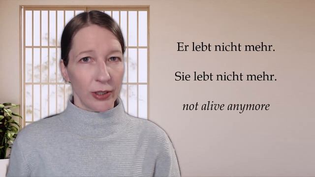How To Speak About The Dead In German смотреть онлайн