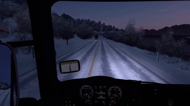 ETS2 1.42 FINNMARK TROMS MAP With Grimes Frosty Heavy Winter Mod. смотреть онлайн