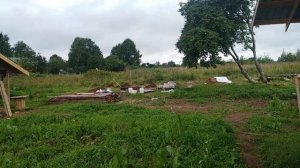 Простой фундамент из бочек