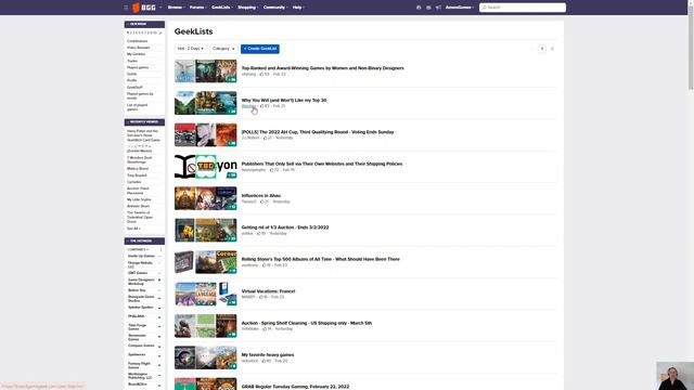How to use the website/resource BGG BoardGameGeek Board Game Geek tips and tricks * AmassGames * смотреть онлайн